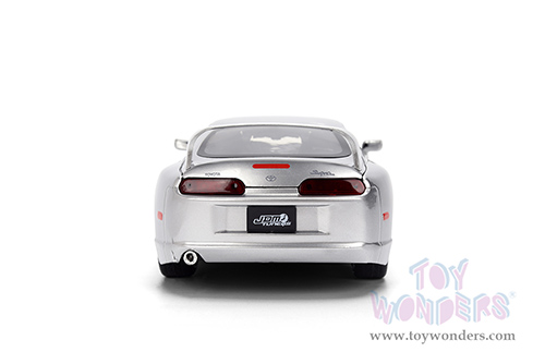 Jada Toys JDM Tuners™ - Toyota Supra (1995, 1/24, diecast model car, Silver) 37492
