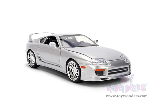 Jada Toys JDM Tuners™ - Toyota Supra (1995, 1/24, diecast model car, Silver) 37492