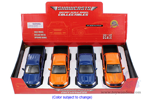 Showcasts® Collectibles - Ford Ranger Pickup Truck (2019, 1/27 scale diecast model car, Asstd.) 37521 MAP: $19.99