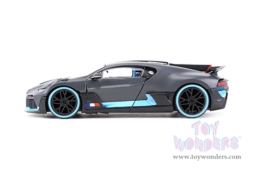 Showcasts® Collectibles - Bugatti DIVO Hardtop (2019, 1/24 scale diecast model car, Dark Gray) 37526 MAP: $19.99