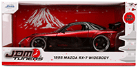 Jada Toys - Metals Die Cast | JDM Tuners™ Mazda RX-7 Widebody (1995, 1/24, diecast model car, Candy Red/Black) 37646; 
