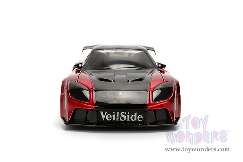 Jada Toys - Metals Die Cast | JDM Tuners™ Mazda RX-7 Widebody (1995, 1/24, diecast model car, Candy Red/Black) 37646