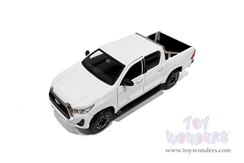 Showcasts® Collectibles - Toyota Hilux Double Cab Pickup Truck (1/27 scale diecast model car, Asstd.) 37920 MAP: $19.99