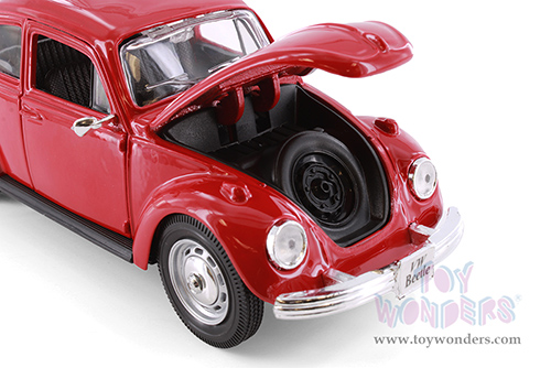 Showcasts® Collectibles - Volkswagen Beetle Hardtop (1/24 scale diecast model car, Red) 37926 MAP: $19.99