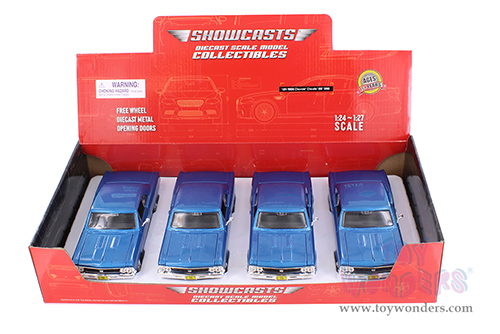 Showcasts® Collectibles - Chevrolet® Chevelle® SS™ 396 Hardtop (1966, 1/24 scale diecast model car, Blue) 37960 MAP: $19.99
