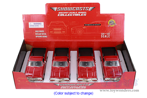 Showcasts® Collectibles - Chevrolet® El Camino™ Hard Top (1965, 1/24 scale diecast model car, Red) 37977 MAP: $19.99