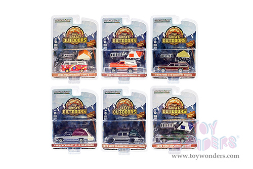 Greenlight - The Great Outdoors Series 2 (1/64 scale diecast model car, Asstd.) 38030/48