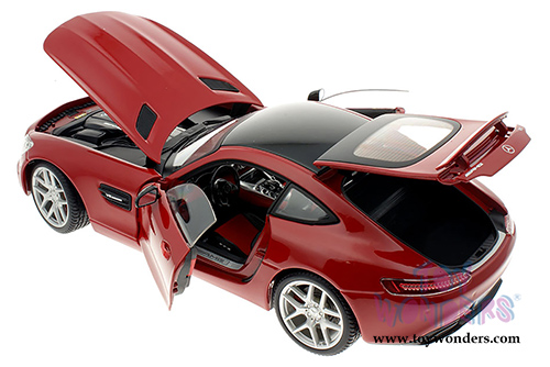 Maisto Exclusive - Mercedes-Benz AMG GT Hardtop (1/18 scale diecast model car, Red) 38131R
