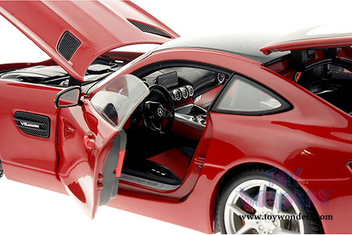 Maisto Exclusive - Mercedes-Benz AMG GT Hardtop (1/18 scale diecast model car, Red) 38131R