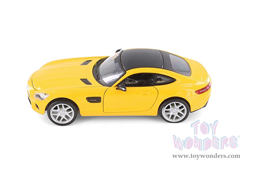 Showcasts® Collectibles - Mercedes-Benz AMG GT (1/24 scale die cast model car, Yellow) 38134YL MAP: $22.99