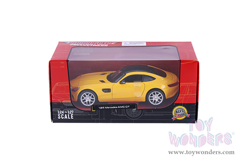 Showcasts® Collectibles - Mercedes-Benz AMG GT (1/24 scale die cast model car, Yellow) 38134YL MAP: $22.99
