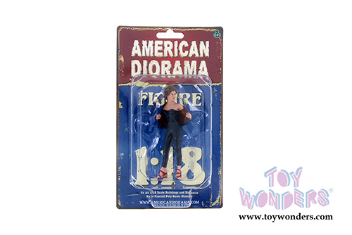 American Diorama Figurine - 50's Style Figure II (1/18  scale, Black) 38152