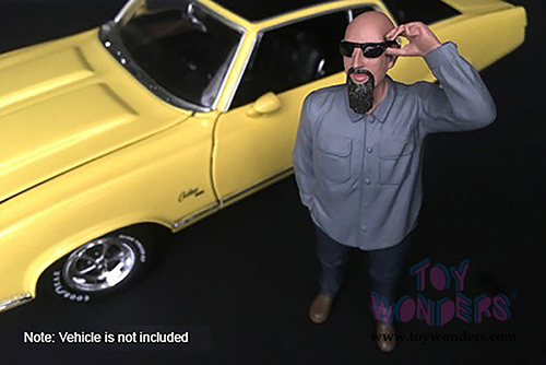 American Diorama Figurine - Hanging Out 2 Frank Figure (1/18  scale, Blue) 38181