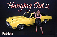 American Diorama Figurine - Hanging Out 2 Patricia Figure (1/18  scale, Black) 38186