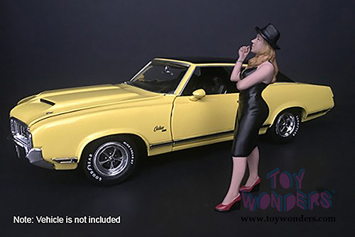 American Diorama Figurine - Hanging Out 2 Patricia Figure (1/18  scale, Black) 38186