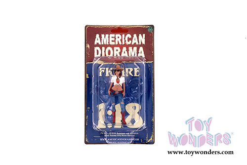 American Diorama Figurine - The Western Style I (1/18 scale, Blue/White) 38201
