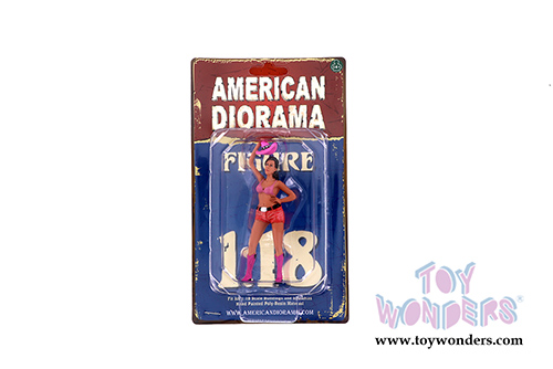 American Diorama Figurine - The Western Style II (1/18 scale, Orange/Pink) 38202