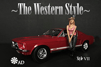 American Diorama Figurine - The Western Style VII (1/18 scale, Beige/Pink) 38207