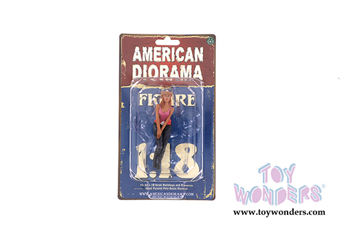 American Diorama Figurine - The Western Style VII (1/18 scale, Beige/Pink) 38207