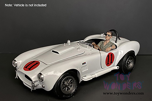 American Diorama Figurine - Seated Couple Series IV Figure A (1/24  scale, Blue/Green) 38319