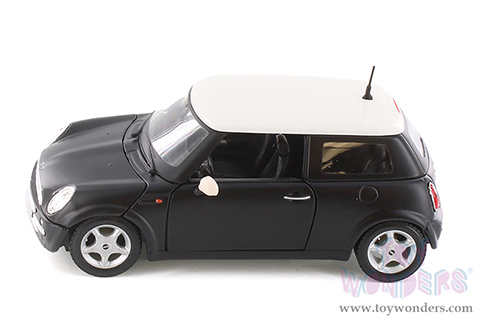 Showcasts® Collectibles - Mini Cooper (1/24 scale diecast model car, Matte Black) 38219BK MAP: $22.99
