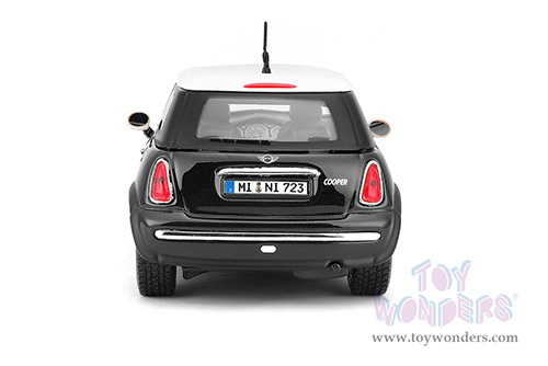 Showcasts® Collectibles - Mini Cooper (1/24 scale diecast model car, Matte Black) 38219BK MAP: $22.99