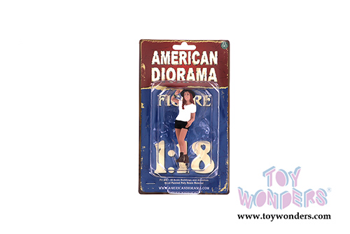 American Diorama Figurine - Partygoers Figure I (1/18  scale, Black/White) 38221