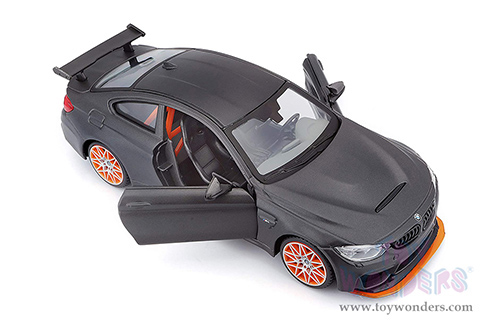 Showcasts® Collectibles - BMW M4 GTS Hardtop (1/24 scale diecast model car, Matte Gray) 38246GY MAP: $22.99