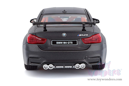 Showcasts® Collectibles - BMW M4 GTS Hardtop (1/24 scale diecast model car, Matte Gray) 38246GY MAP: $22.99