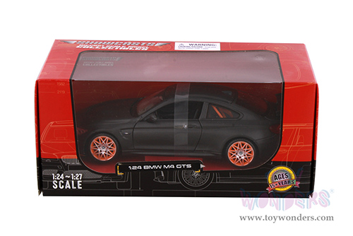 Showcasts® Collectibles - BMW M4 GTS Hardtop (1/24 scale diecast model car, Matte Gray) 38246GY MAP: $22.99