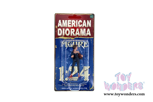 American Diorama Figurine - 50's Style Figure II (1/24  scale, Black) 38252
