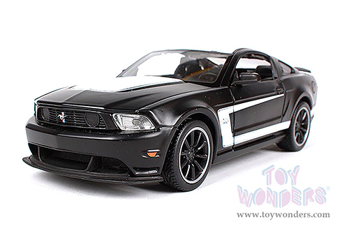 Showcasts® Collectibles - Ford Mustang Boss 302 Hardtop (2012, 1/24 scale diecast model car, Black) 38269BK MAP: $22.99