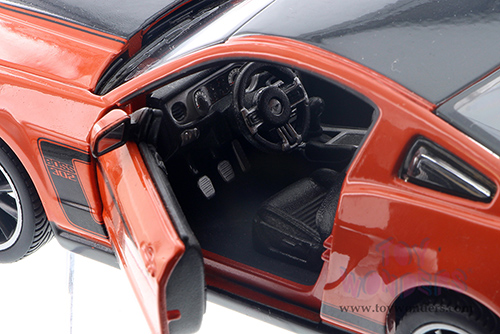 Showcasts® Collectibles - Ford Mustang Boss 302 Hardtop (2012, 1/24 scale diecast model car, Orange) 38269OR MAP: $22.99
