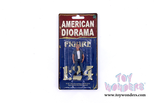 American Diorama Figurine - Hanging Out 2 Beto Figure (1/24  scale, Gray) 38287