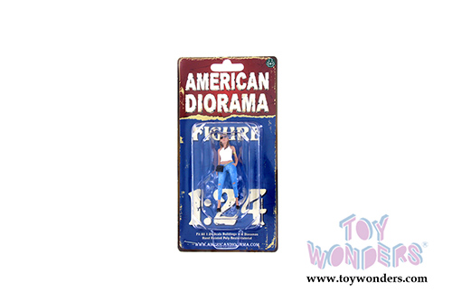 American Diorama Figurine - Ladies Night Sara Figure (1/24 scale, Light Blue/White) 38289