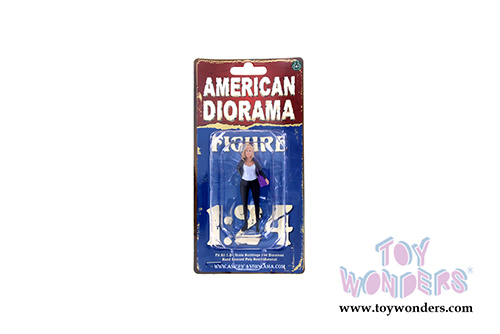 American Diorama Figurine - Ladies Night Angela Figure (1/24 scale, Black/Dark Gray) 38292