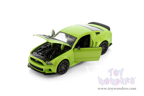 Showcasts® Collectibles - Ford Mustang Street Racer Hardtop (2014, 1/24 scale diecast model car, Green) 38506GN MAP: $22.99
