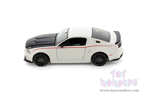 Showcasts® Collectibles - Ford Mustang Street Racer Hardtop (2014, 1/24 scale diecast model car, White) 38506W MAP: $22.99
