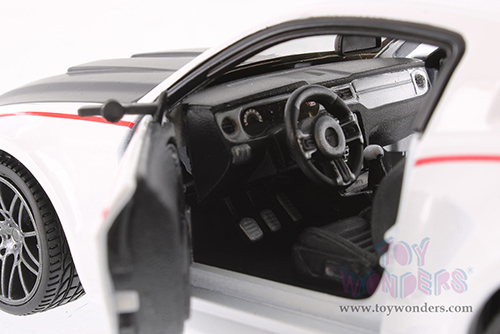 Showcasts® Collectibles - Ford Mustang Street Racer Hardtop (2014, 1/24 scale diecast model car, White) 38506W MAP: $22.99