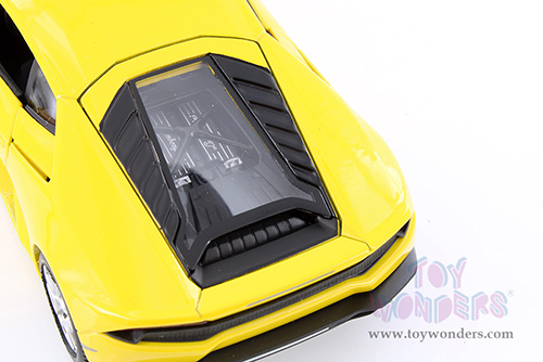 Showcasts® Collectibles - Lamborghini Huracán LP 610-4 (1/24 scale diecast model car, Yellow) 38509YL MAP: $22.99