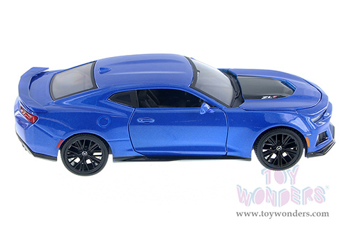 Showcasts® Collectibles - Chevrolet® Camaro® ZL1 Hardtop (2017, 1/24 scale die cast model car, Blue) 38512BU MAP: $22.99