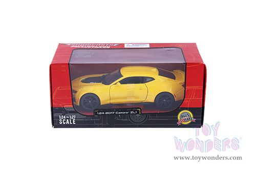 Showcasts® Collectibles - Chevrolet® Camaro® ZL1 Hardtop (2017, 1/24 scale die cast model car, Yellow) 38512YL MAP: $22.99