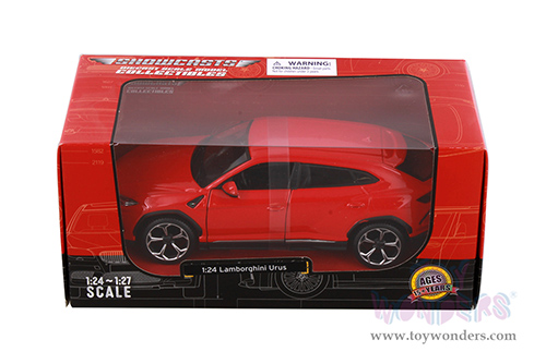 Showcasts® Collectibles - Lamborghini Urus Hardtop (2018, 1/24 scale diecast model car, Red) 38519R MAP: $22.99