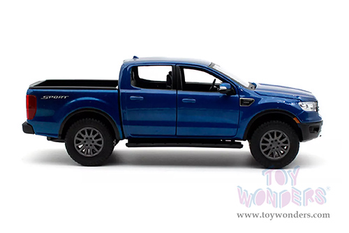 Showcasts® Collectibles - Ford Ranger Pickup Truck (2019, 1/27 scale diecast model car, Blue) 38521BU MAP: $22.99