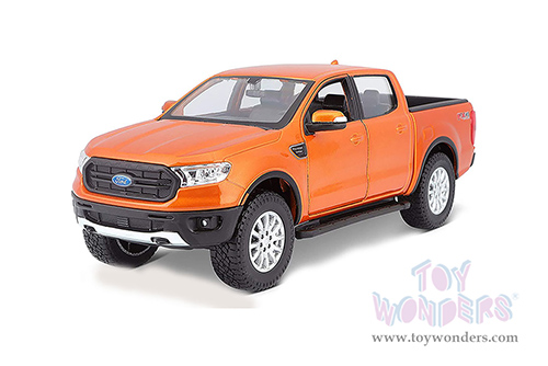 Showcasts® Collectibles - Ford Ranger Pickup Truck (2019, 1/27 scale die cast model car, Orange) 38521R MAP: $22.99