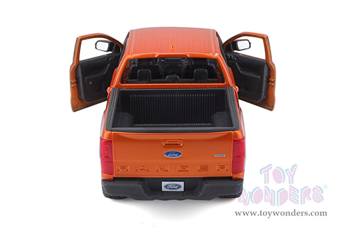 Showcasts® Collectibles - Ford Ranger Pickup Truck (2019, 1/27 scale die cast model car, Orange) 38521R MAP: $22.99