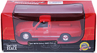 Show product details for Showcasts® Collectibles - Datsun 620 Pickup Truck (1973, 1/24 scale diecast model car, Red) 38522R MAP: $22.99