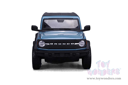 Showcasts® Collectibles - Ford Bronco Badlands (2021, 1/24 scale diecast model car, Area 51 Blue) 38530BU MAP: $22.99