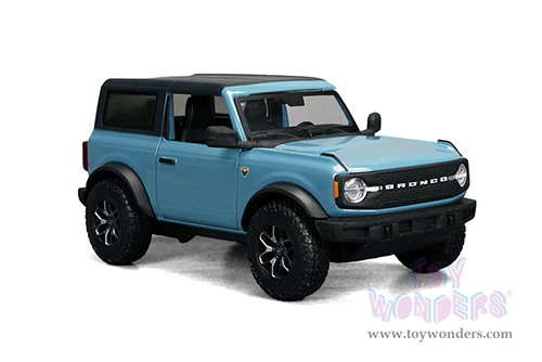 Showcasts® Collectibles - Ford Bronco Badlands (2021, 1/24 scale diecast model car, Area 51 Blue) 38530BU MAP: $22.99