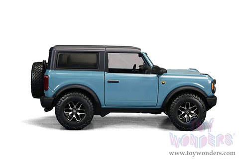 Showcasts® Collectibles - Ford Bronco Badlands (2021, 1/24 scale diecast model car, Area 51 Blue) 38530BU MAP: $22.99